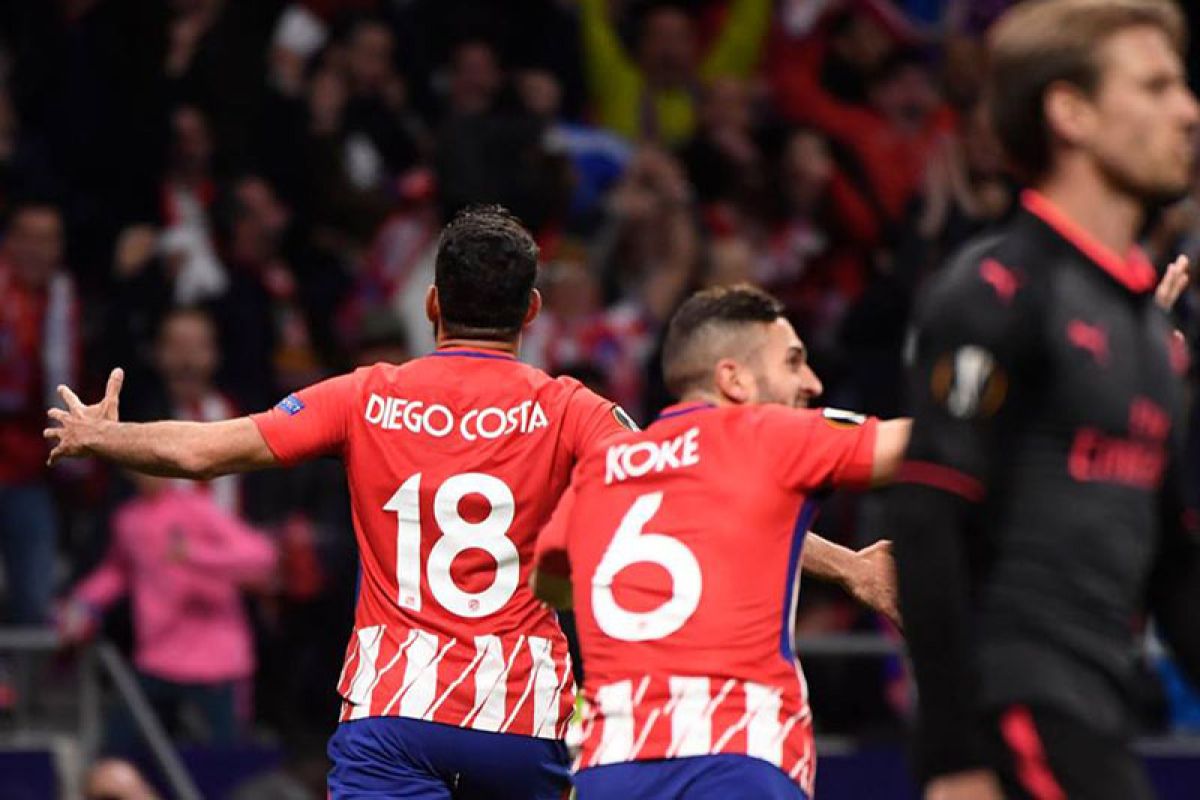 Costa kembali hantui Arsenal untuk bawa Atletico ke final