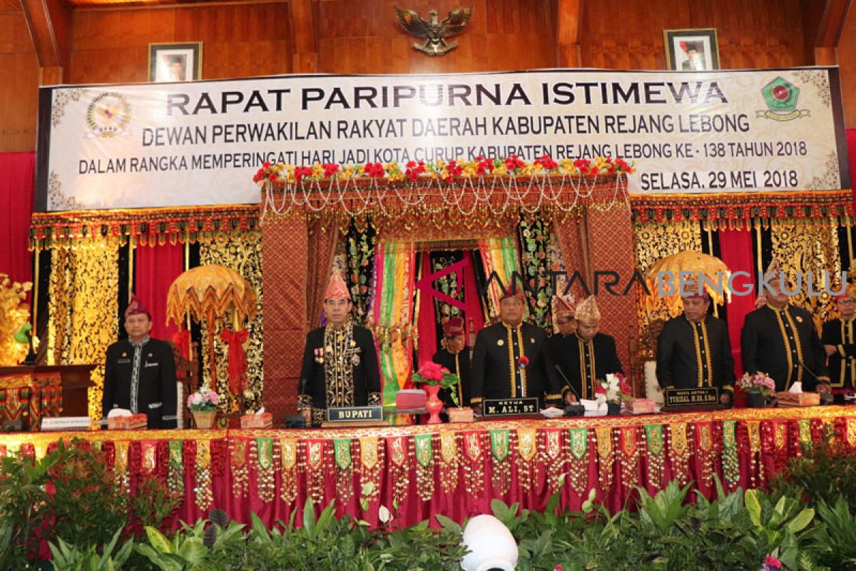 Paripurna HUT Kota Curup ke-138 berlangsung hikmat