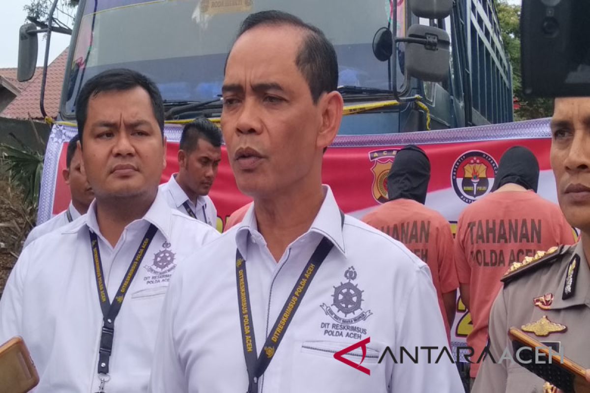 Polda Aceh tetapkan lima tersangka tambang ilegal