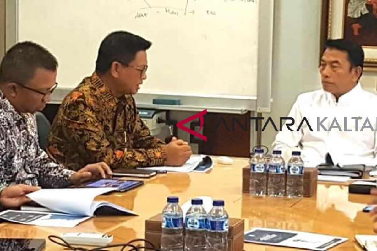 Irianto minta dukungan Muldoko percepat jaringan listrik