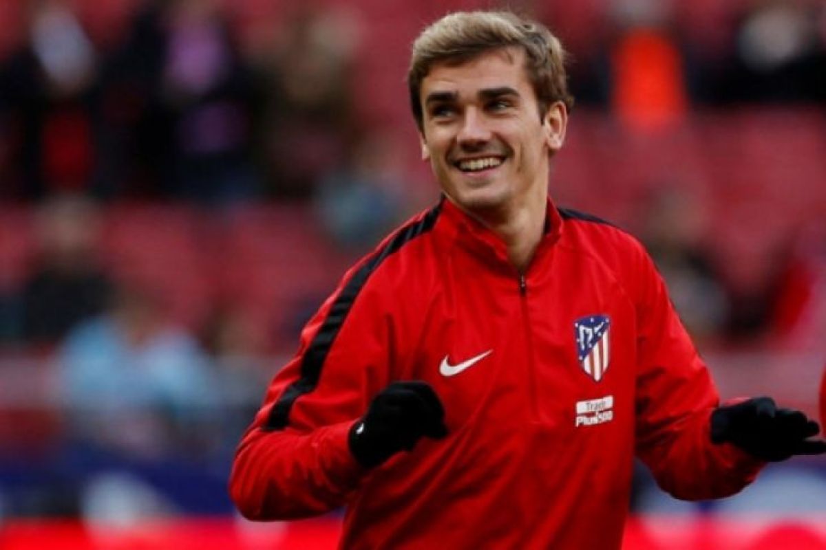 Griezmann cetak dua gol saat Atletico tundukkan Marseille