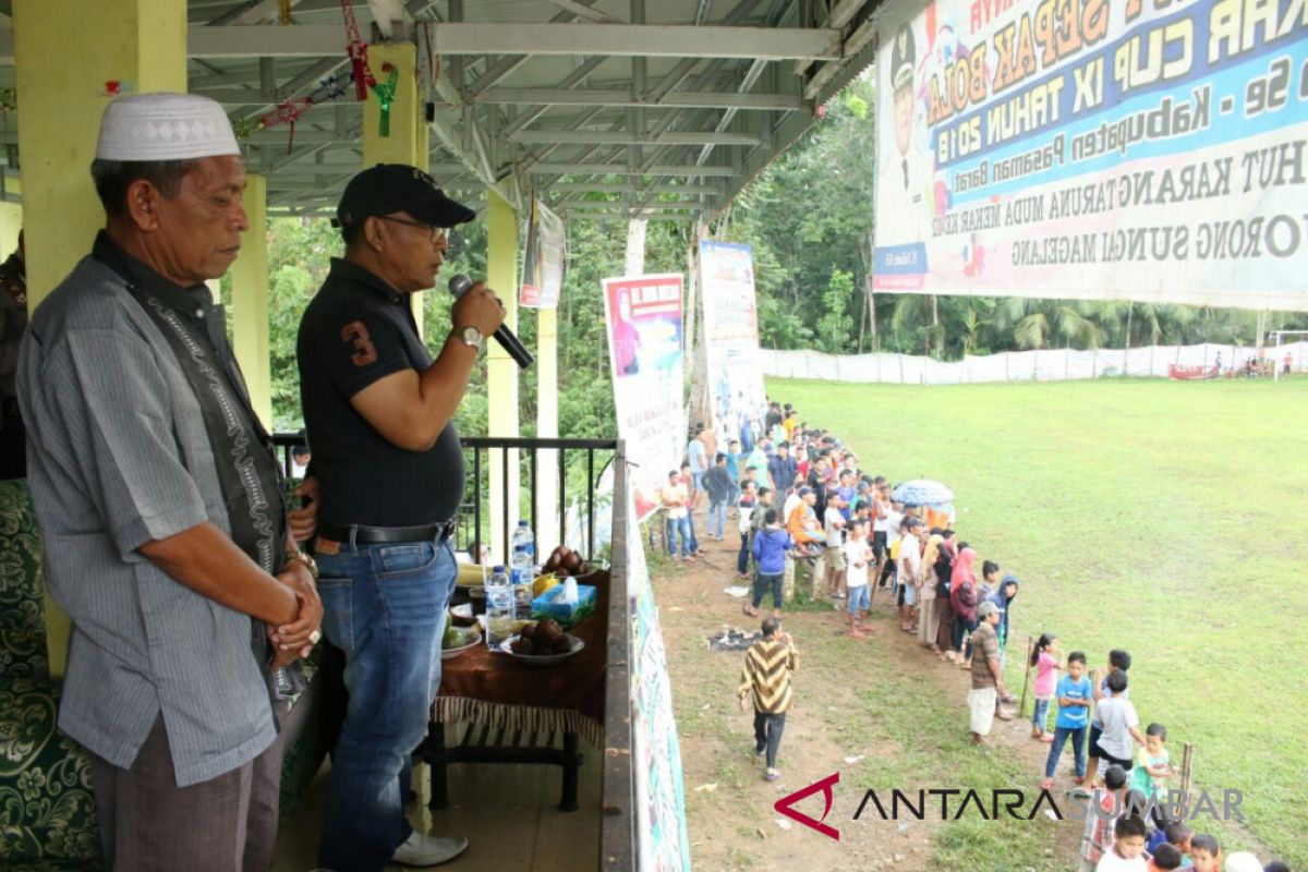 Pasaman Barat dukung kegiatan karang taruna minimalkan penyakit masyarakat