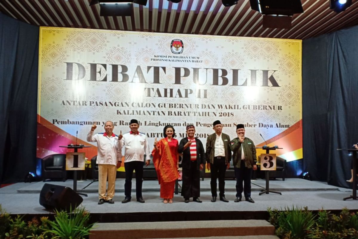 Debat publik tahap dua Pilkada Kalbar