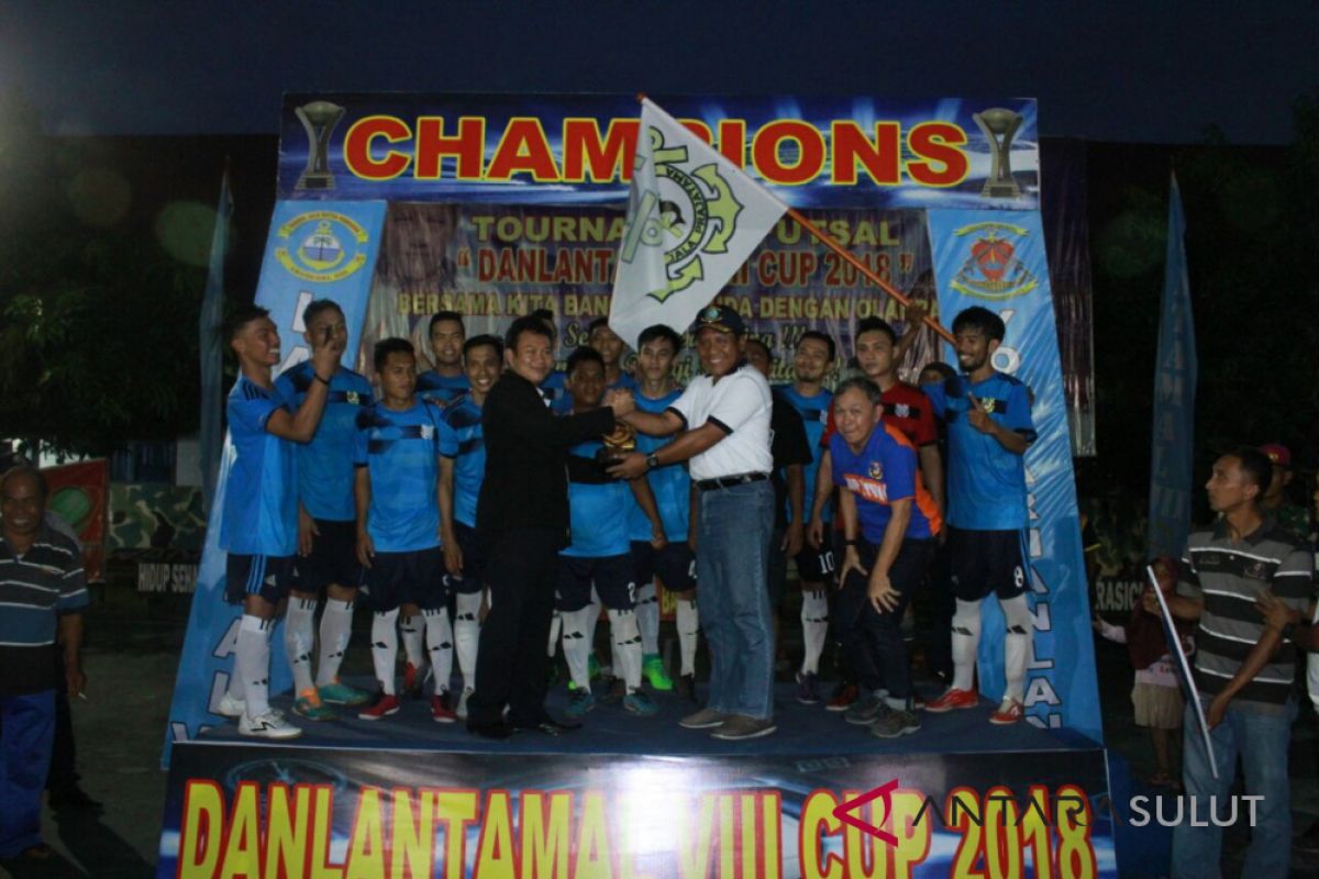 KSOP Bitung juara "Danlantamal VIII Cup"