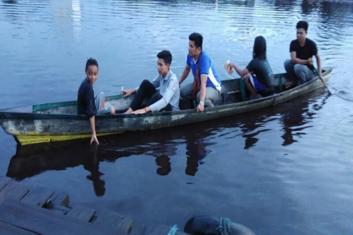 Masyarakat resah buaya Sungai Mentaya kembali muncul