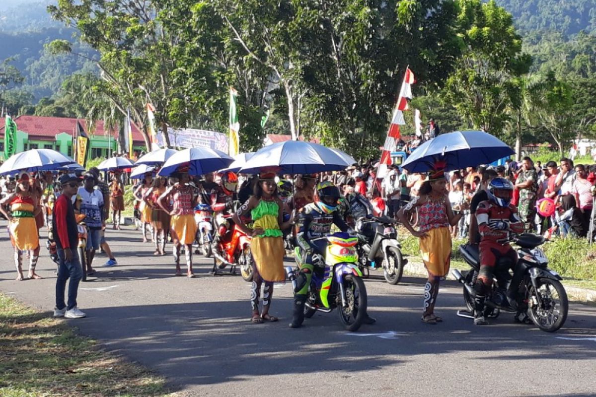 Puluhan Pembalap Berebut Juara Nasioal Motorprix di Wondama