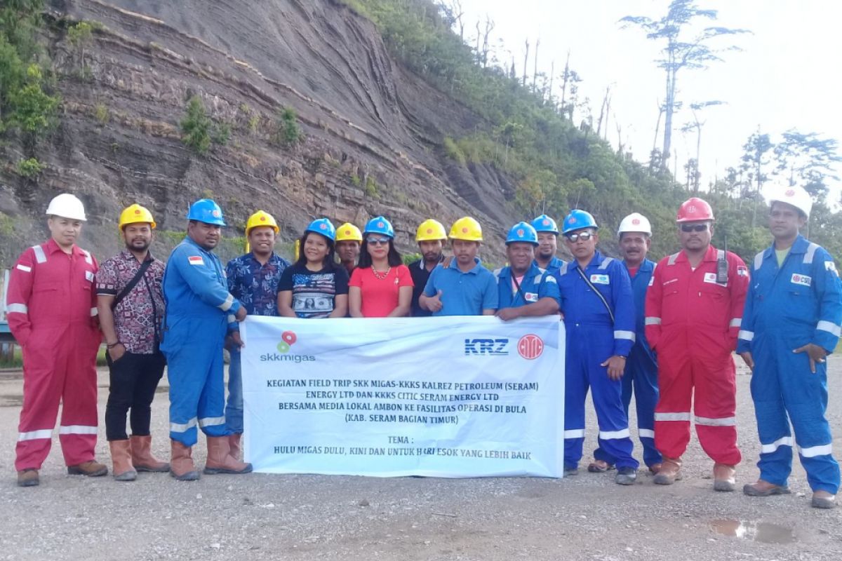 Jurnalis Maluku kunjungi perusahaan minyak di Bula