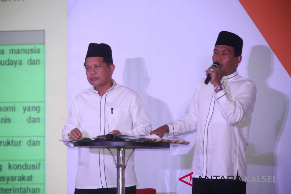 HM Arifin Arpan-Syafruddin Noor berjanji tuntaskan program-program