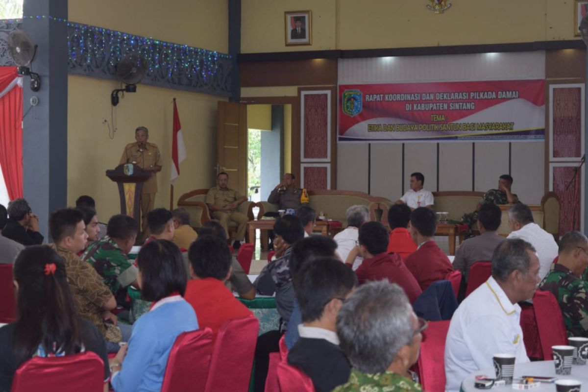 Masyarakat Sintang jangan takut teror