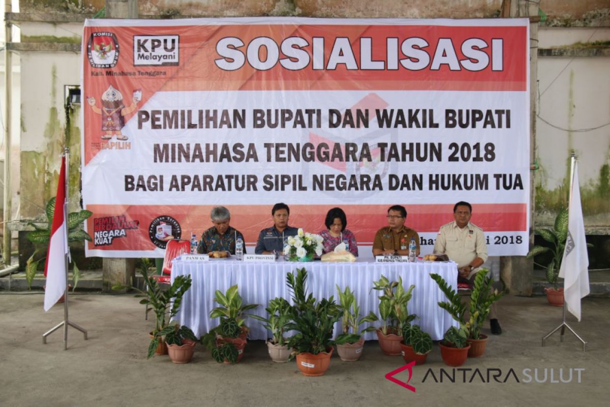 ASN Minahasa Tenggara diminta aktif sosialisasikan Pilkada