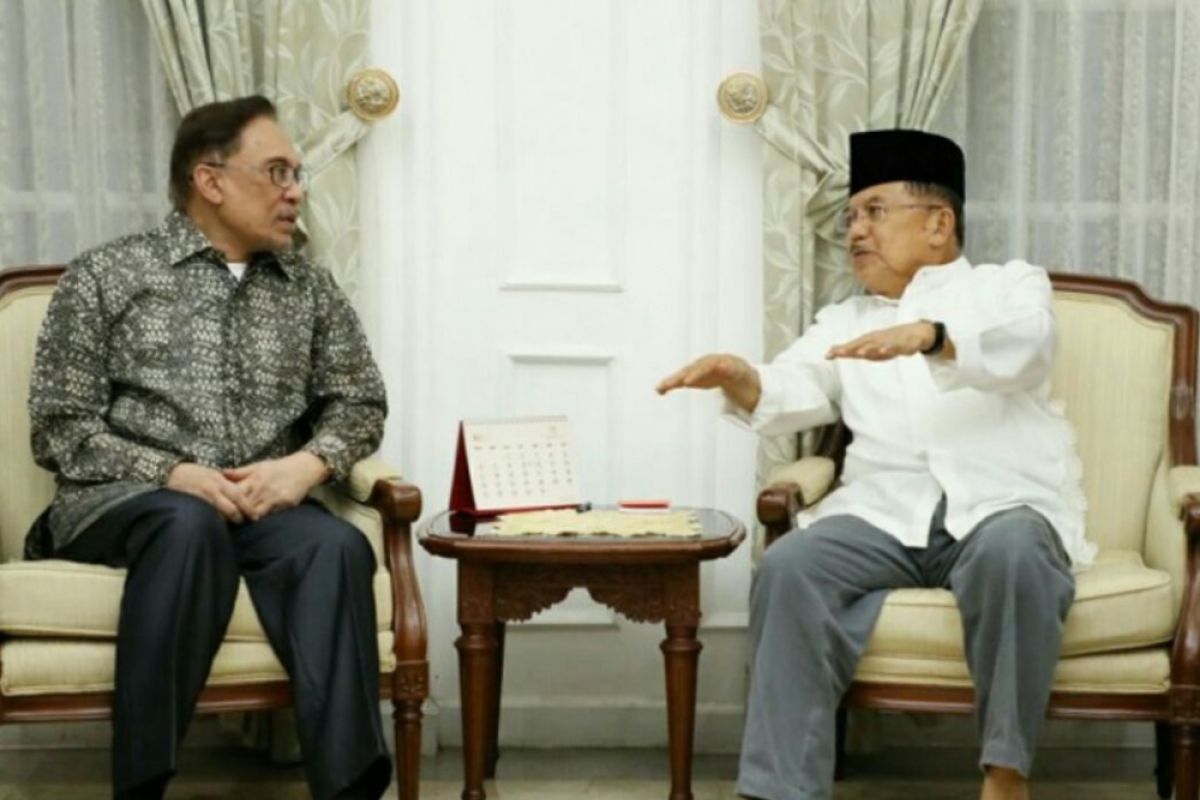 Wapres terima Anwar Ibrahim Minggu malam