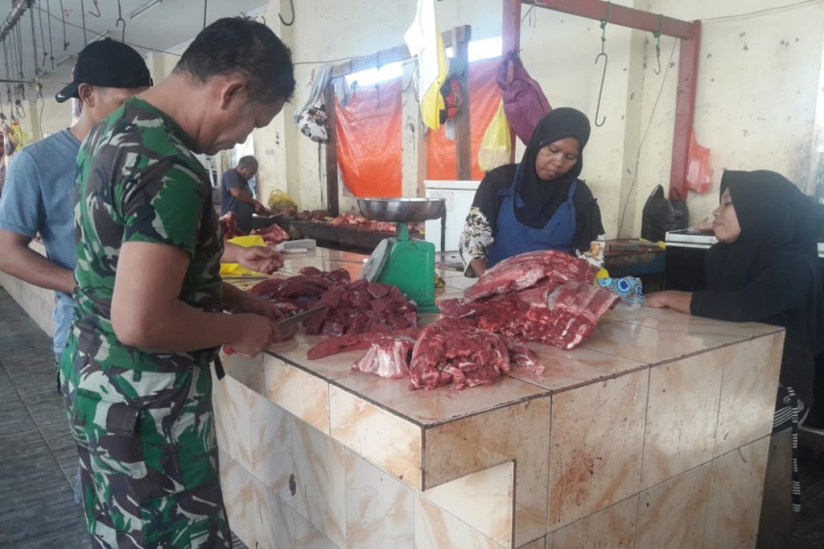 Harga daging sapi di Ternate turun