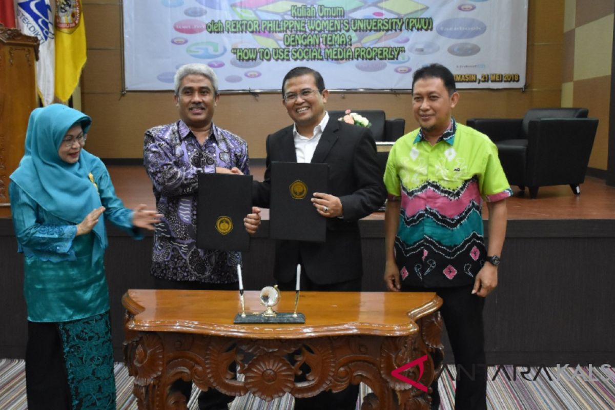 ULM MoU dengan dua lembaga pendidikan di Filipina