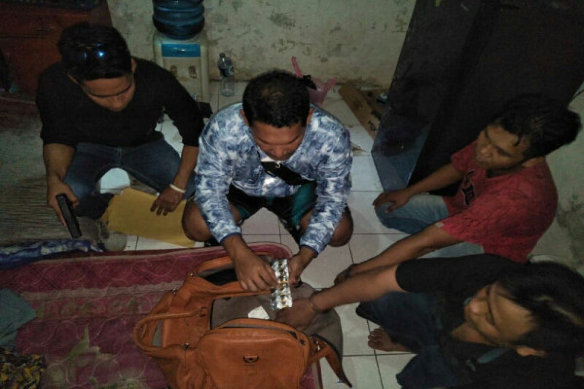 Empat tersangka kasus narkoba di Sampit tak berkutik