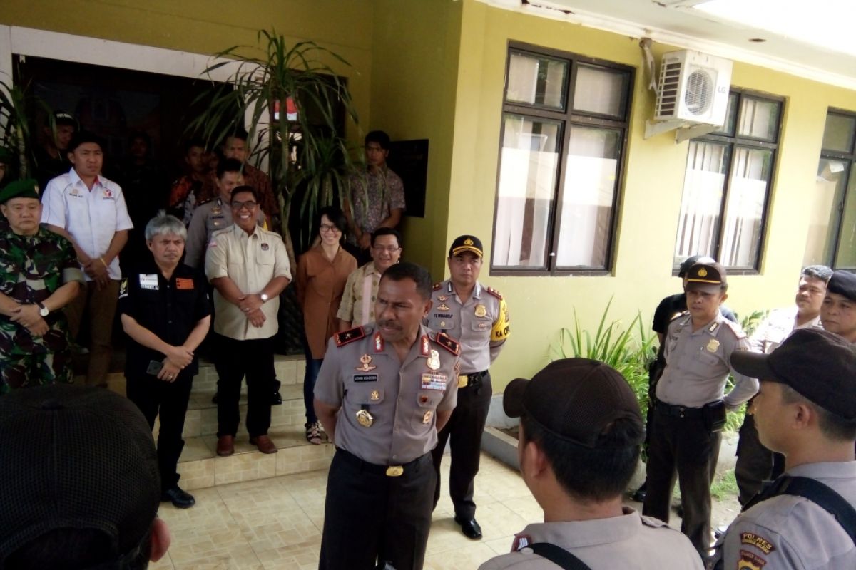 Wakapolda Sulut pantau keamanan Minahasa Tenggara