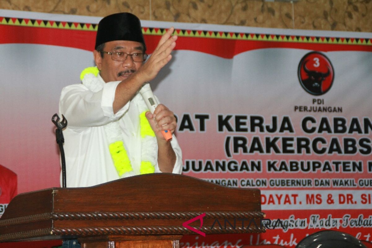 Djarot : Masyarakat Sumut butuh perubahan