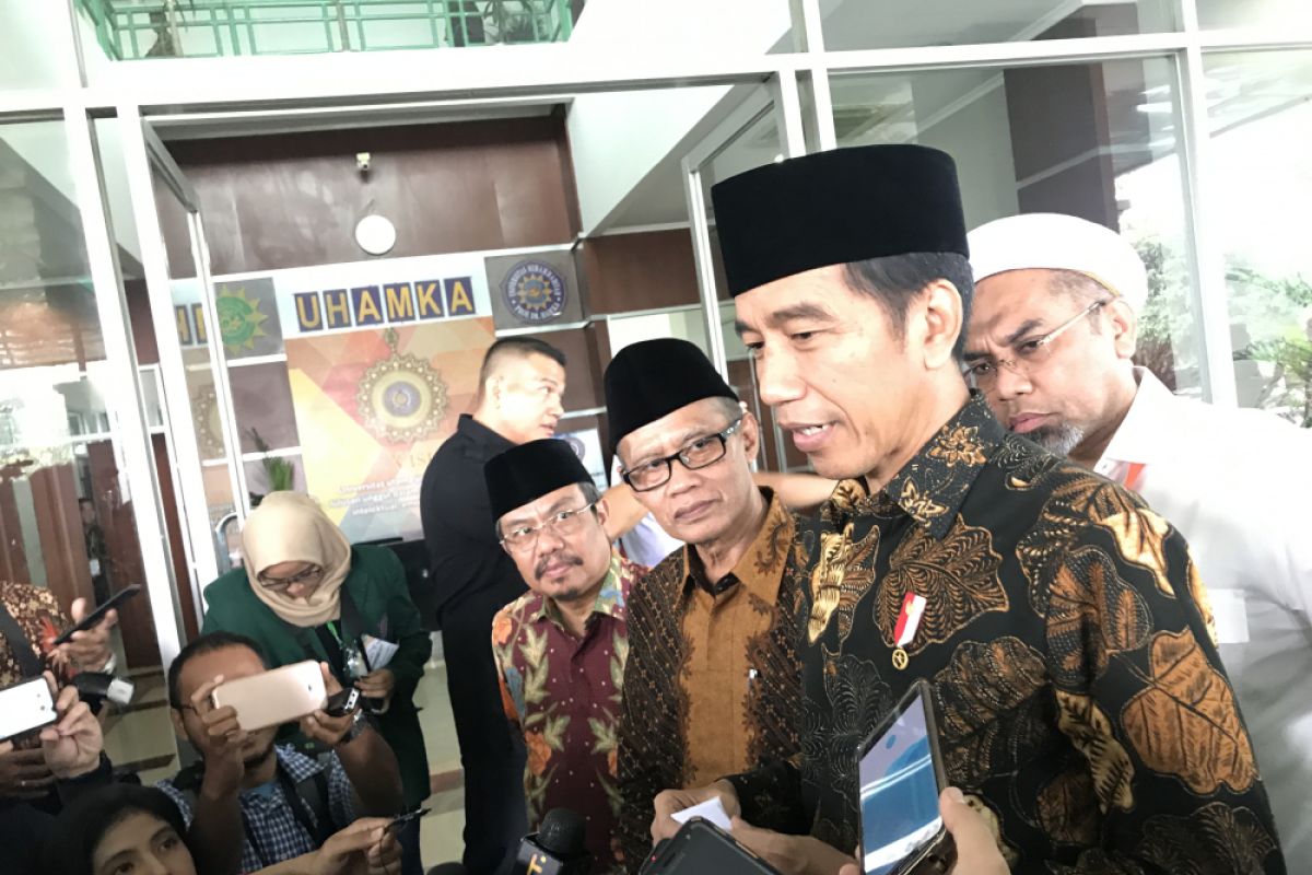 Presiden Jokowi bicara soal mantan narapidana korupsi yang "nyaleg"