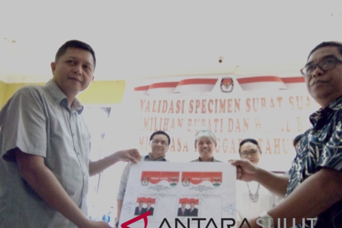 Pilkada - format surat suara pilkada Minahasa Tenggara disepakati