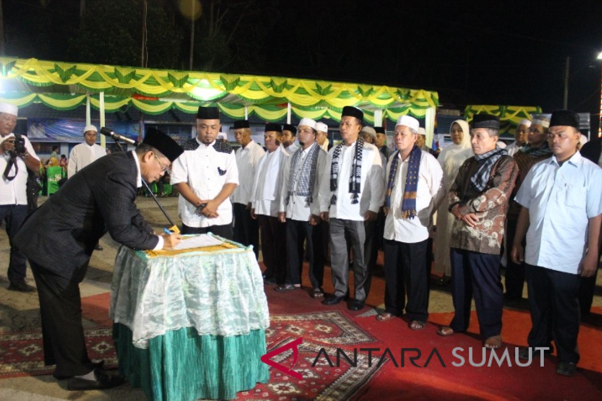 Dewan hakim MTQ Padangsidimpuan dilantik