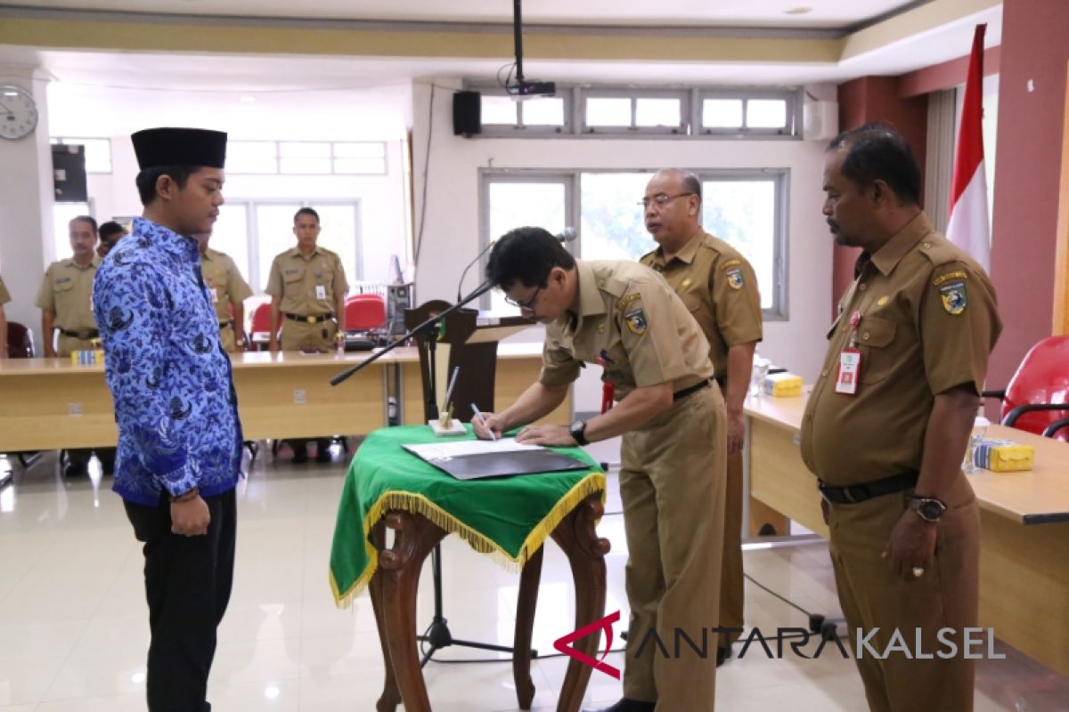 Sekda Tala lantik pejabat fungsional Widyaiswara