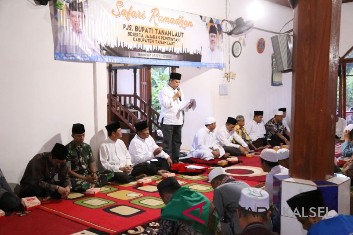 Pemkab  Safari Ramadhan ke Desa Handil Nagara