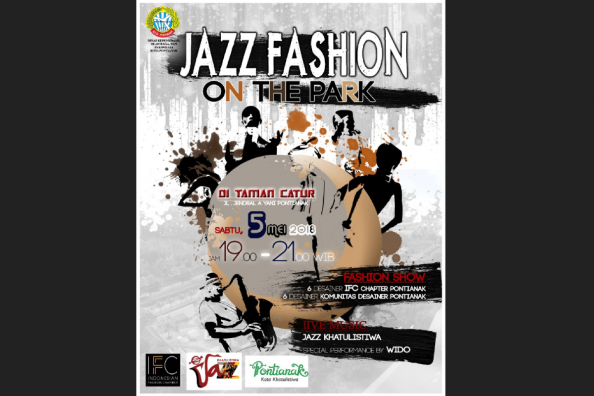 Saksikan Pontianak Jazz Infashion di Taman Catur