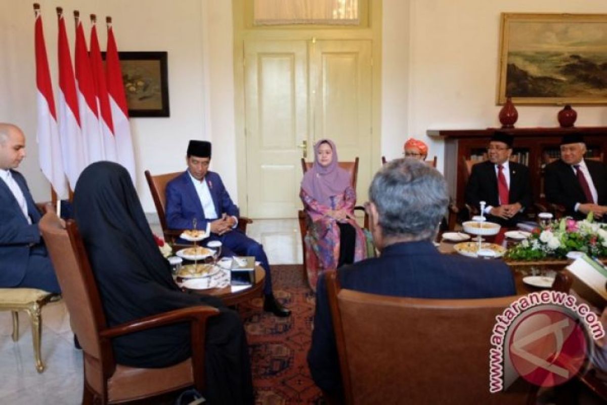 Presiden Jokowi bertemu Wapres Iran di Istana Bogor