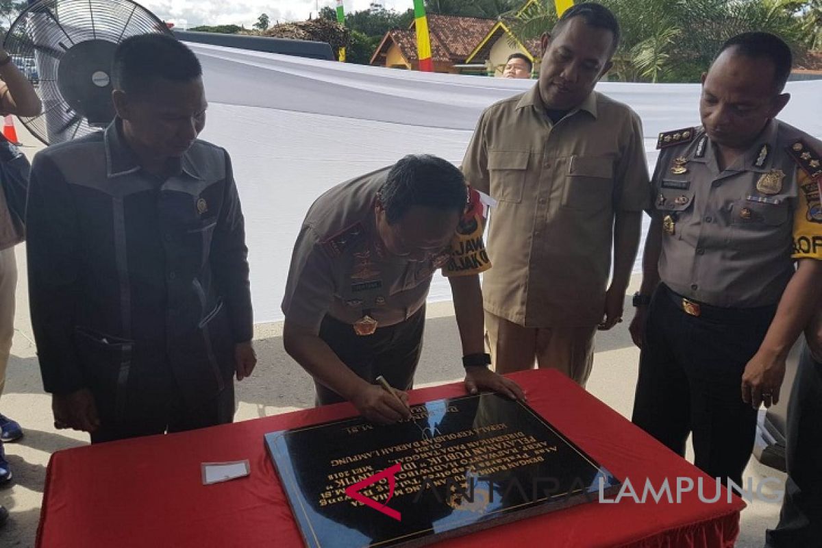 Kapolda Lampung resmikan pelayanan "Ide Si Cantik" di Tubaba