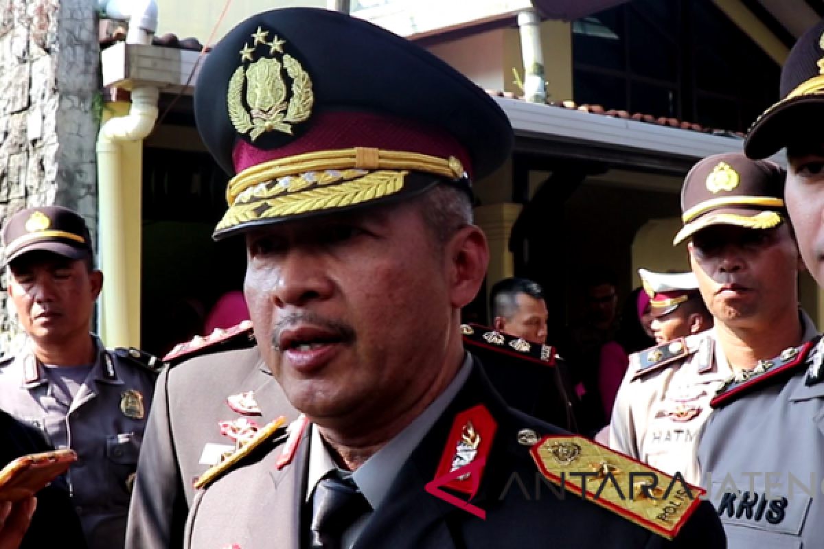 Kapolda Jateng: Polisi tak gentar berantas terorisme