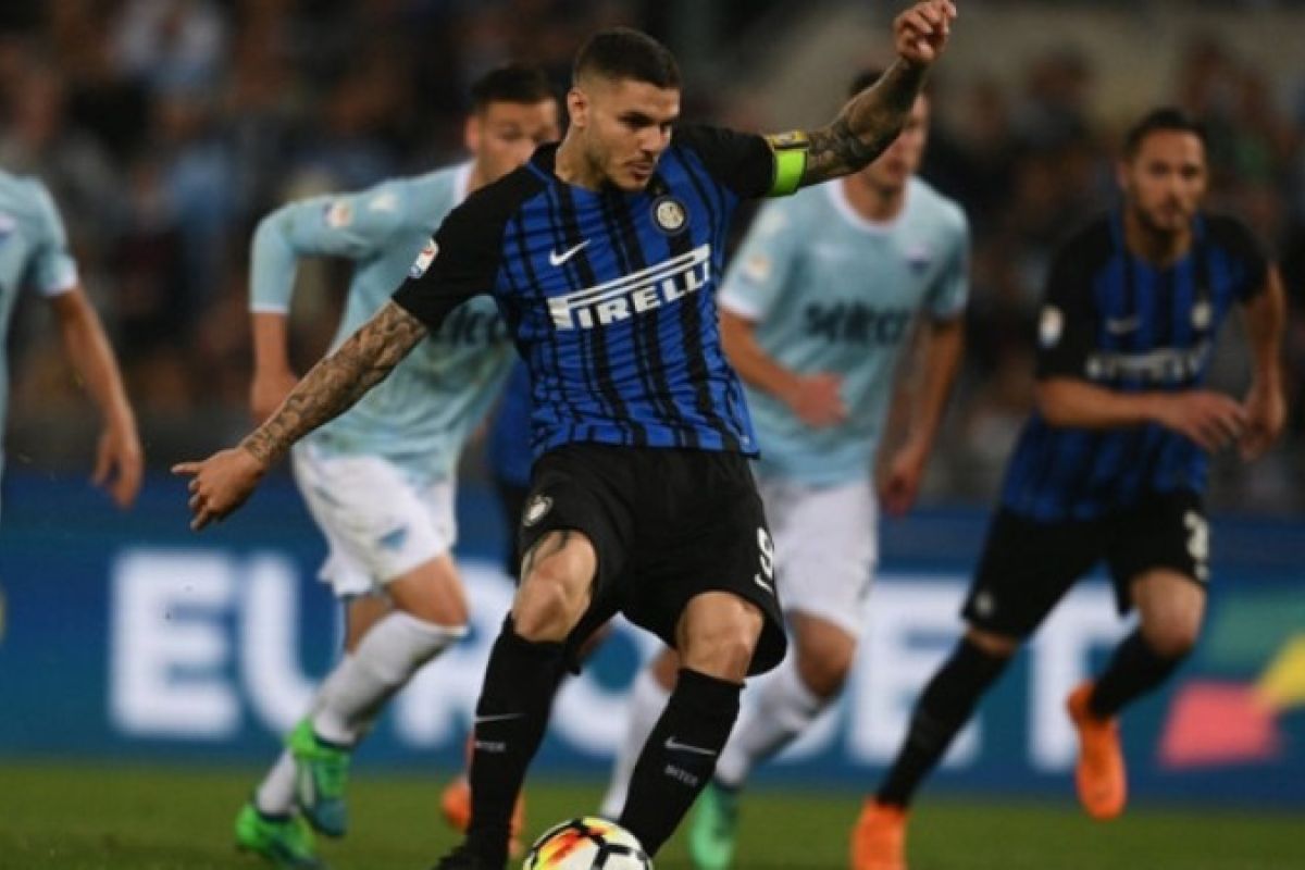 Kartu merah untuk Lazio, Inter Milan dapat keuntungan