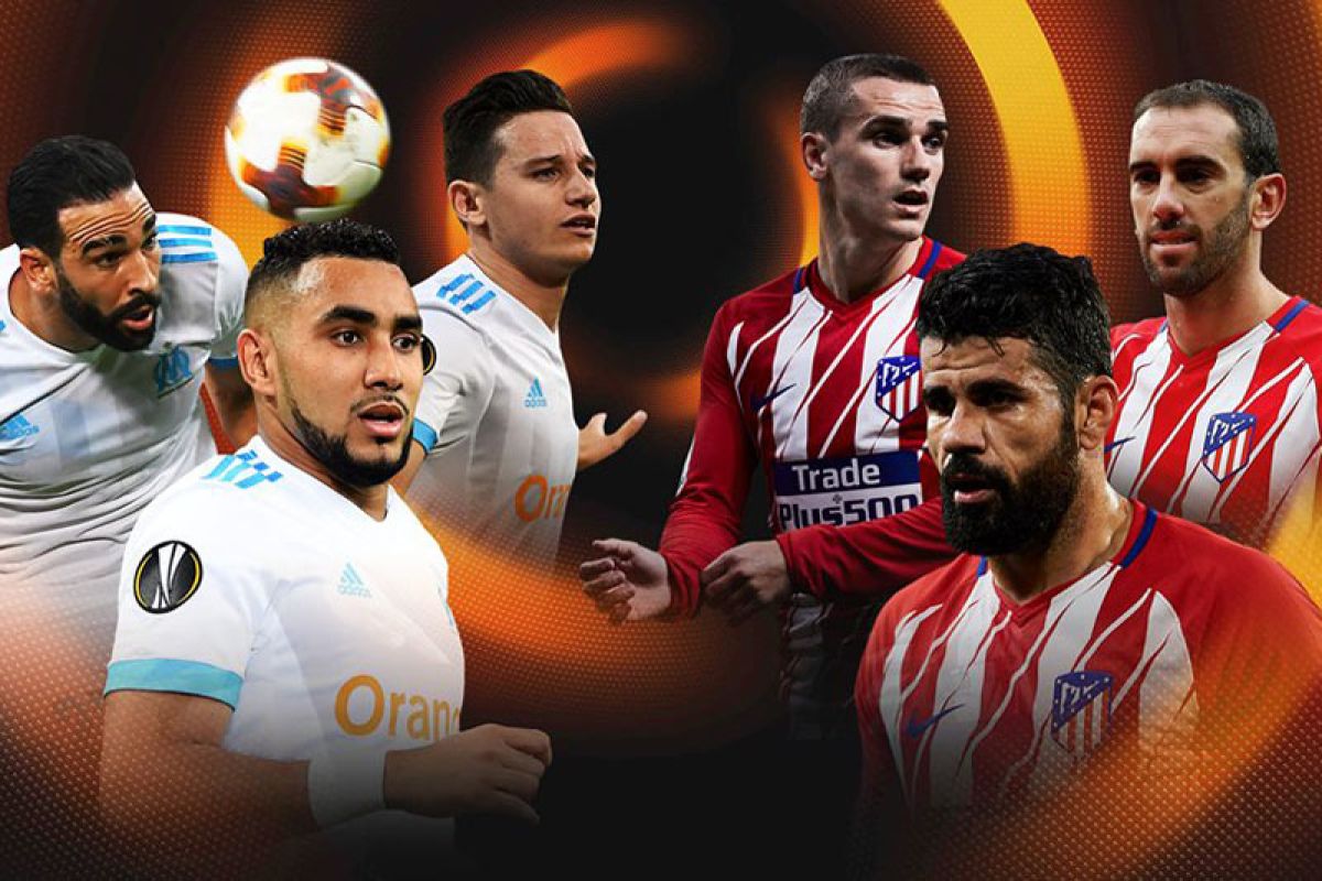 Atletico jumpa Marseille di final Liga Europa