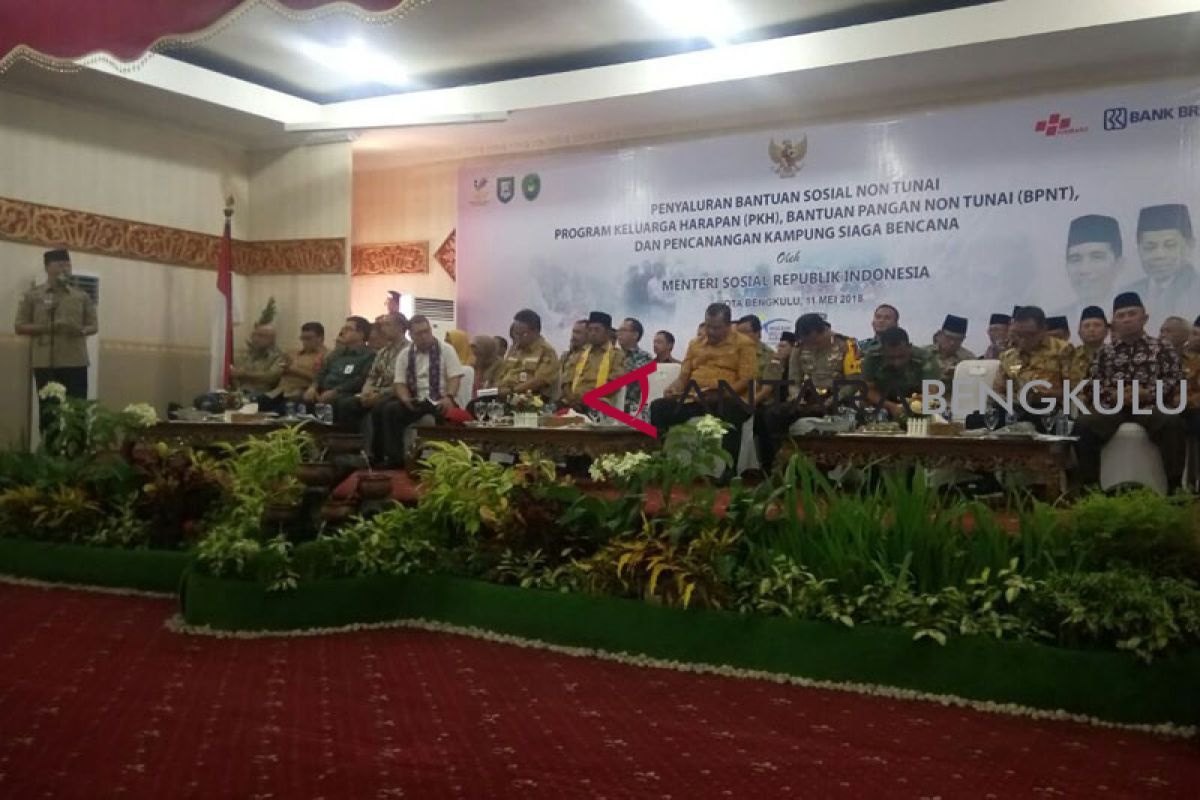 Mensos canangkan Kampung Siaga Bencana di Bengkulu