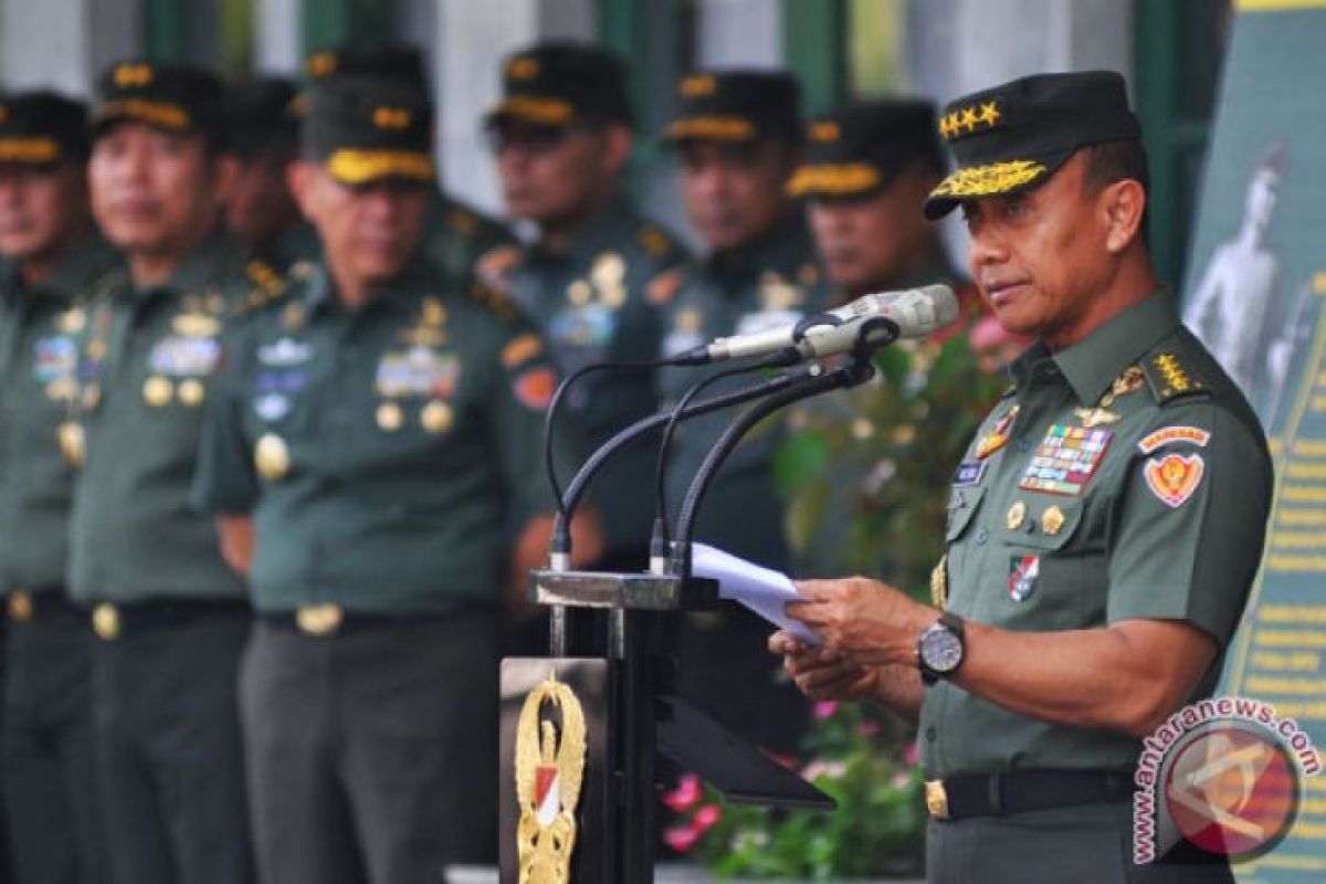 KSAD tuntut prajurit TNI AD profesional jalankan tugas