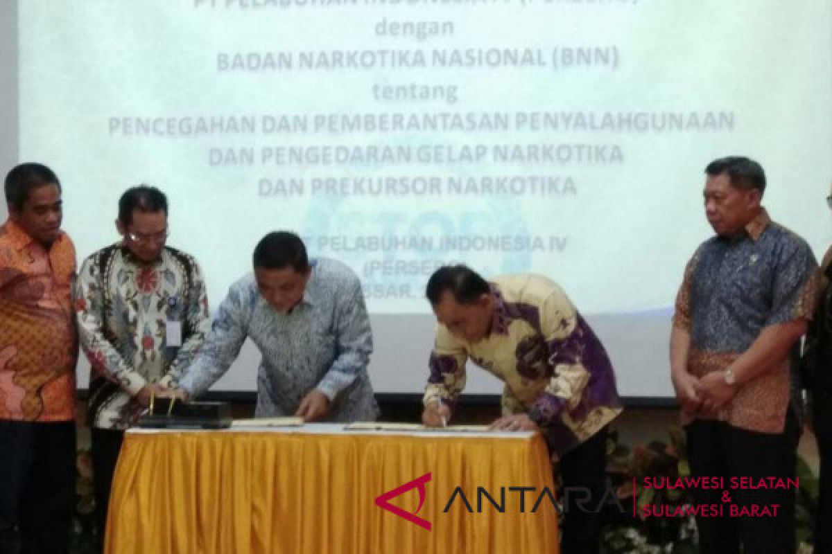 Pelindo IV teken MoU dengan BNN
