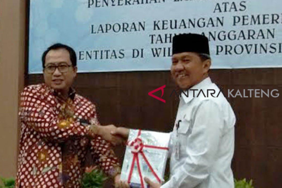 Lagi, Pemkot Palangka Raya raih WTP dari BPK RI