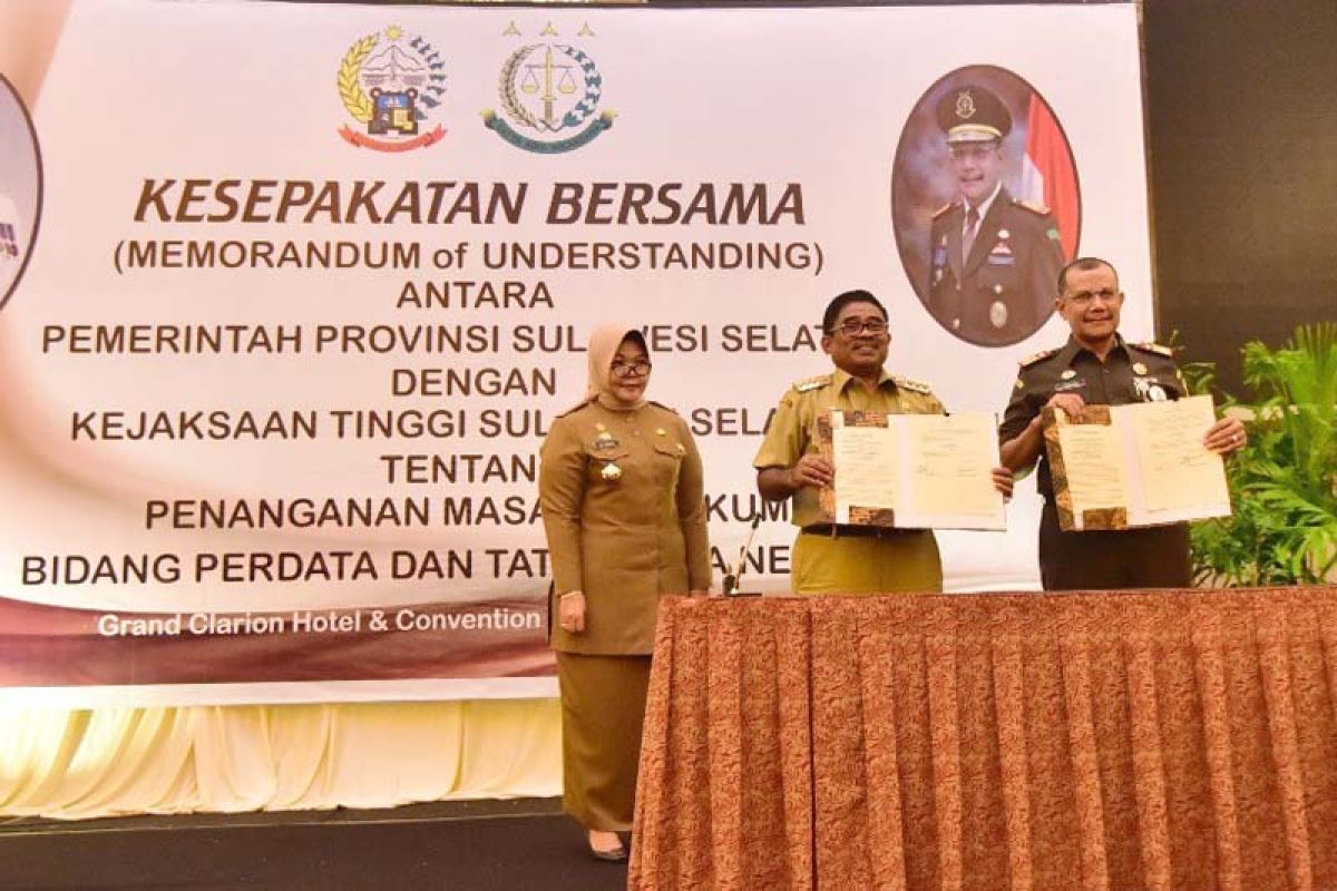 Pemprov Sulsel gandeng kejati amankan aset