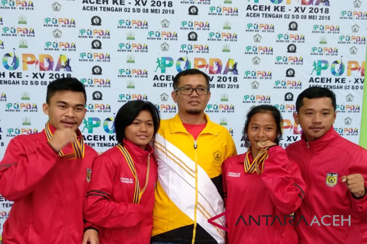 Banda Aceh raih 4 emas karate di Popda
