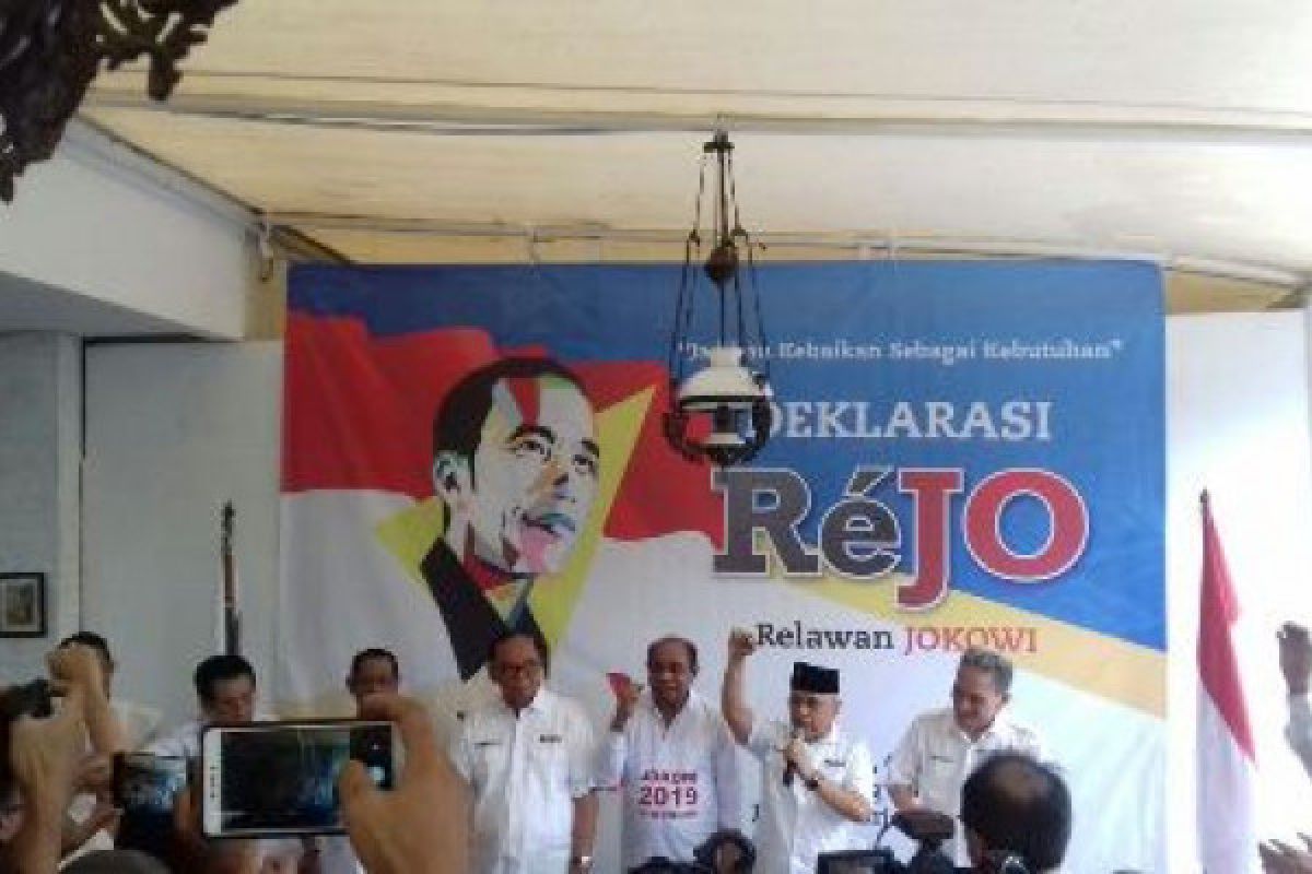 Sejumlah tokoh bentuk ormas Relawan Jokowi