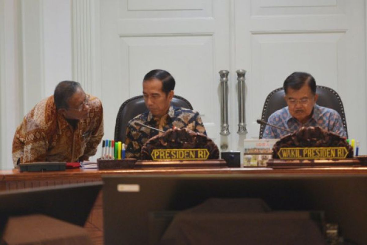 Presiden buka Sidang Kabinet Paripurna membahas RAPBN Tahun Anggaran 2019