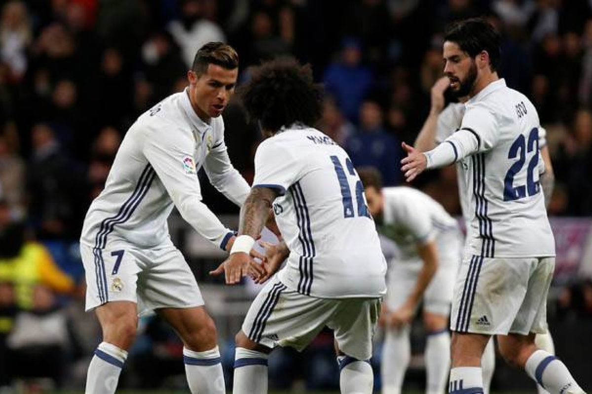 Real rayakan gelar Liga Chmapions dengan berpesta di Madrid