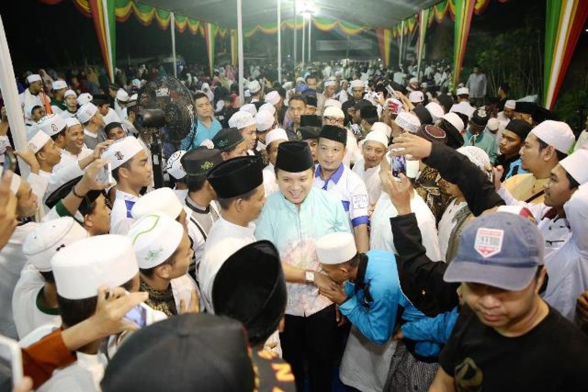 Ridho Ficardo Hadiri Pengajian Akbar di Lampung Utara