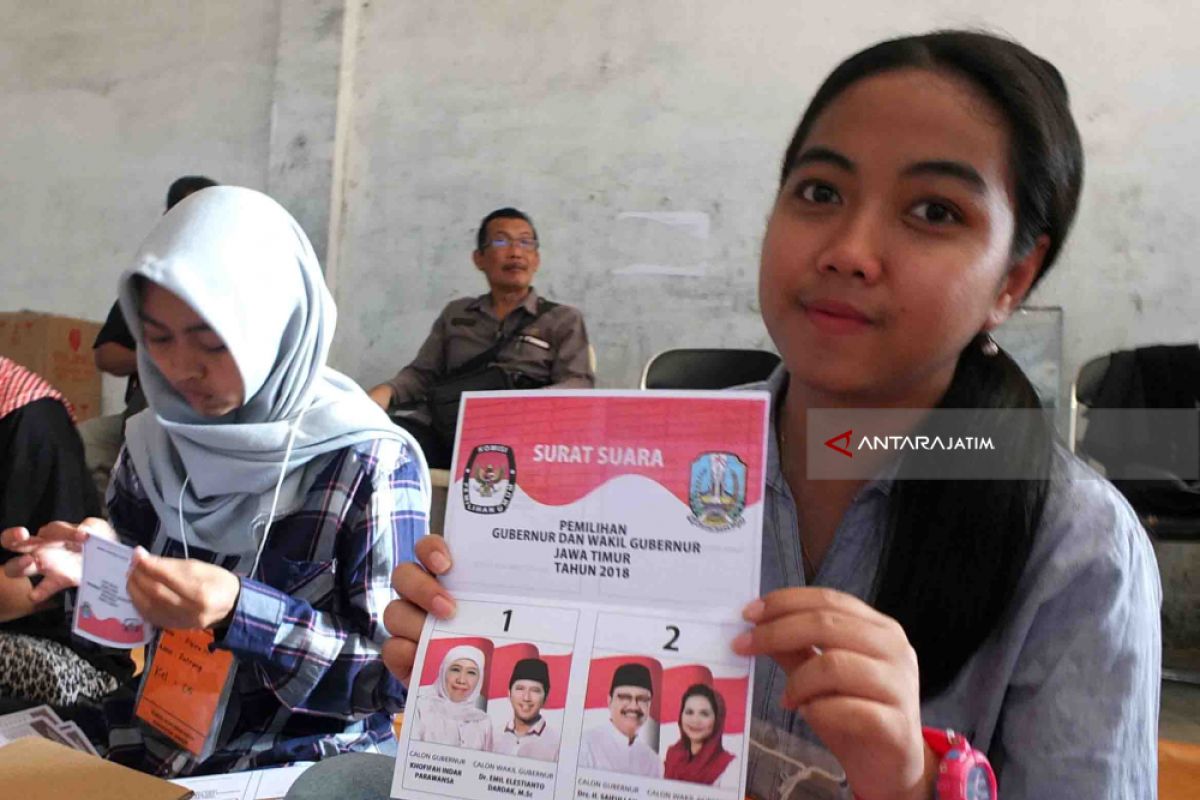 KPU Jember Kekurangan Ribuan Surat Suara Pilkada Jatim