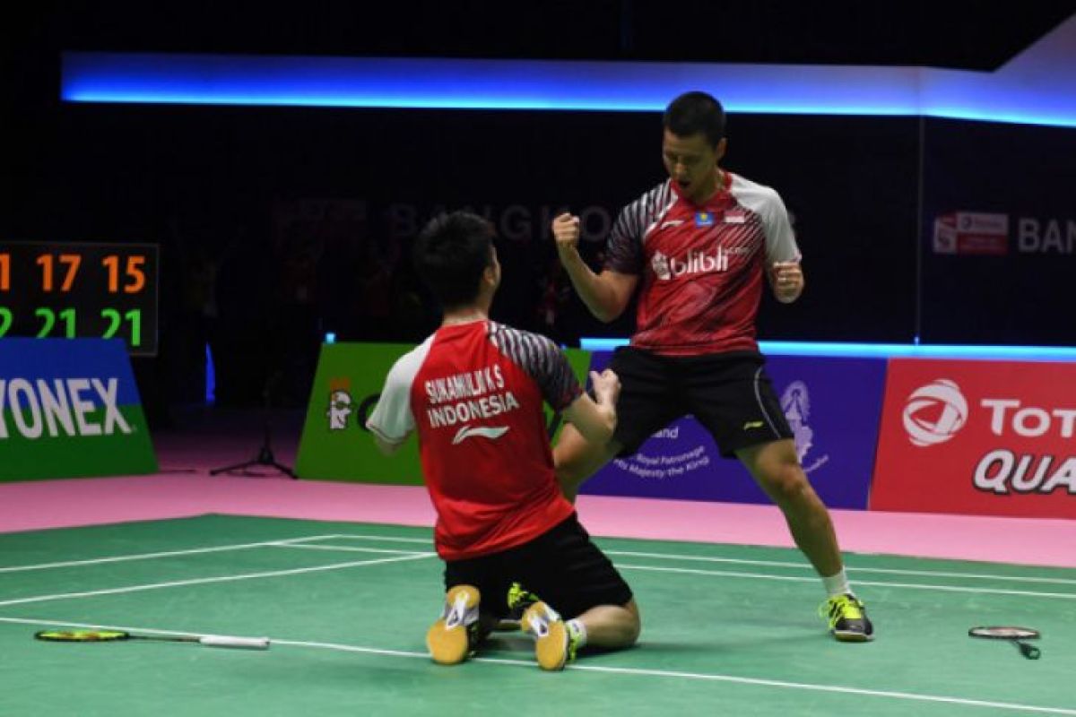 Tim Piala Thomas Indonesia terhenti di semifinal