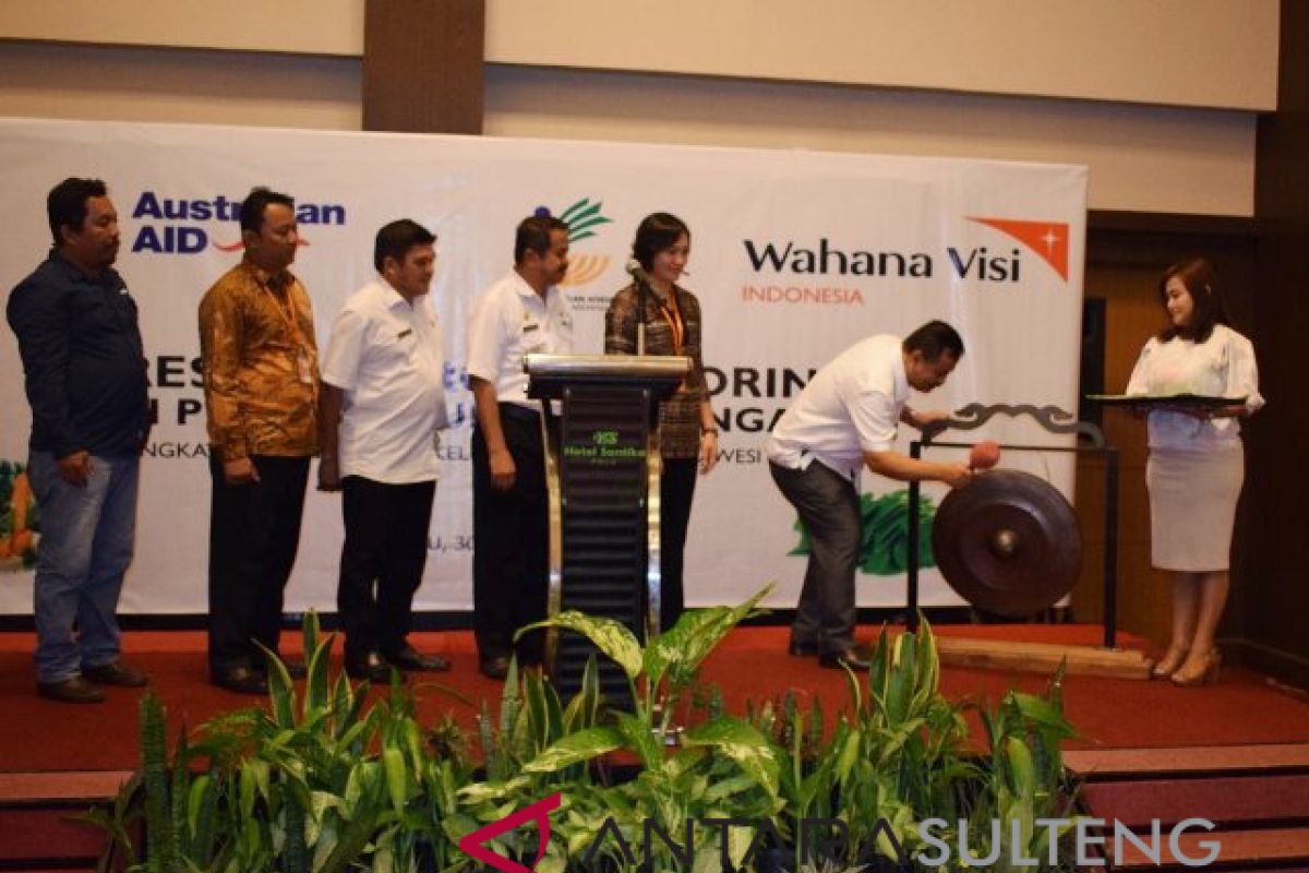 Pemprov Sulteng-WVI luncurkan program peningkatan kesejahteraan petani