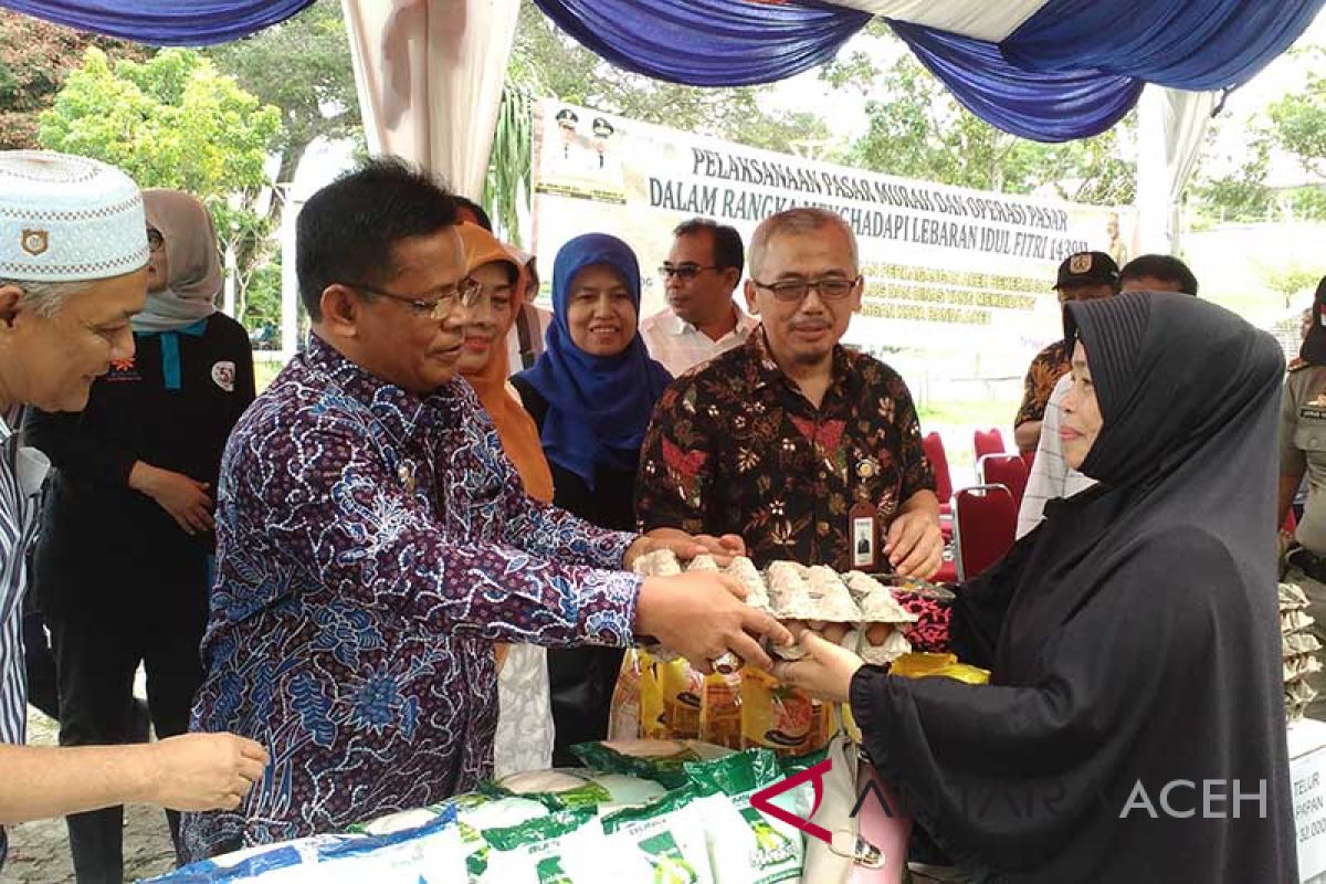 Pemerintah Aceh gelar pasar murah jelang lebaran
