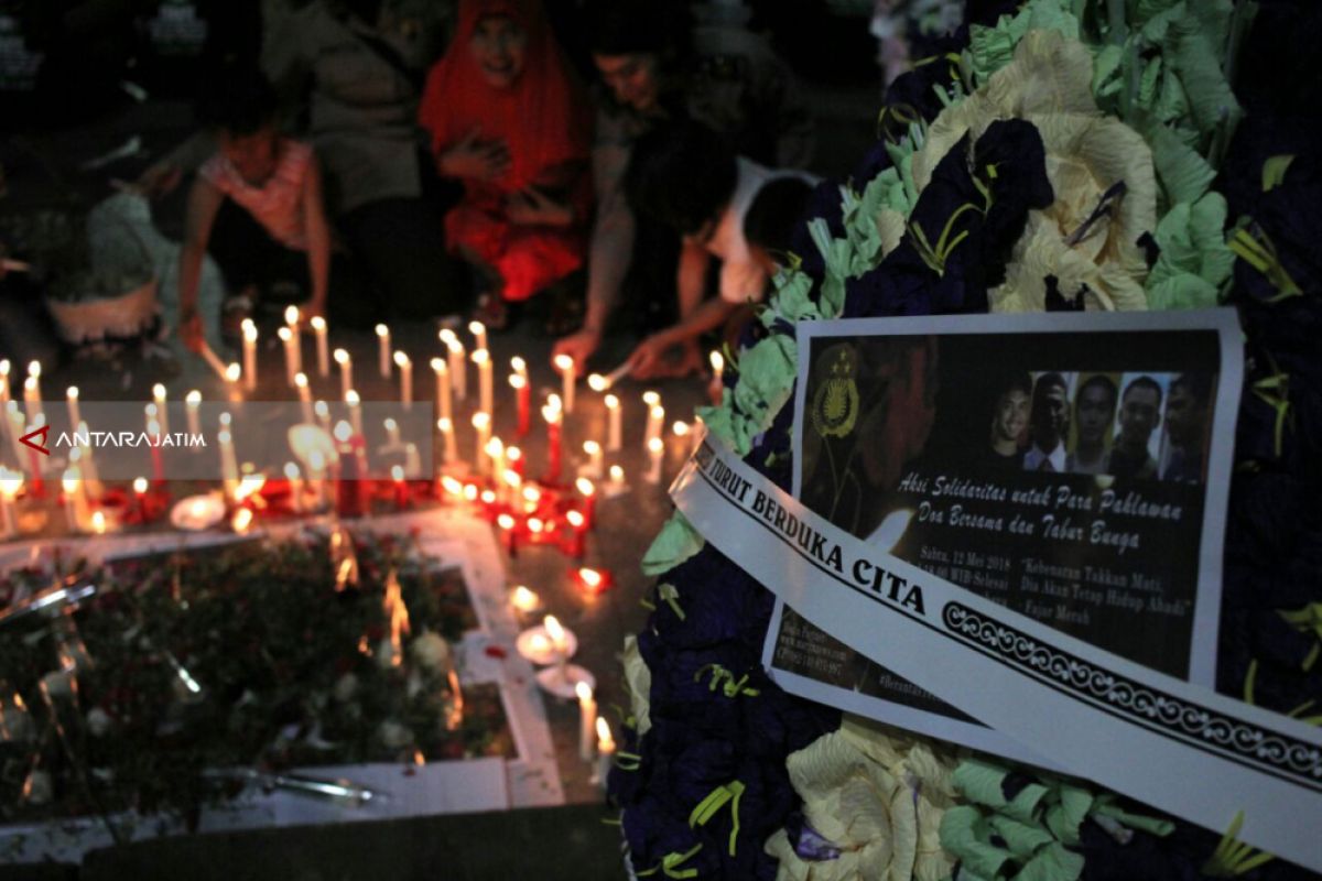Kapolrestabes Surabaya Serukan Lawan Kekerasan