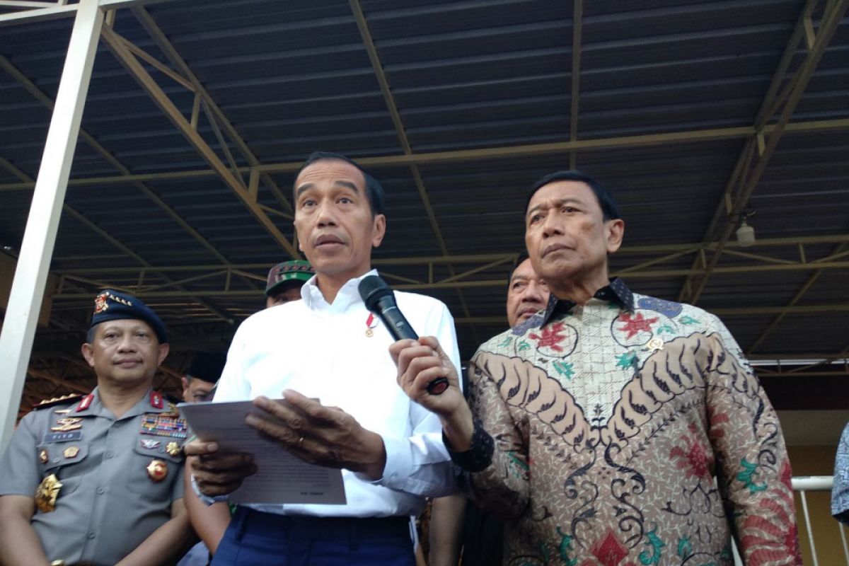 Presiden Jokowi imbau rakyat tetap tenang