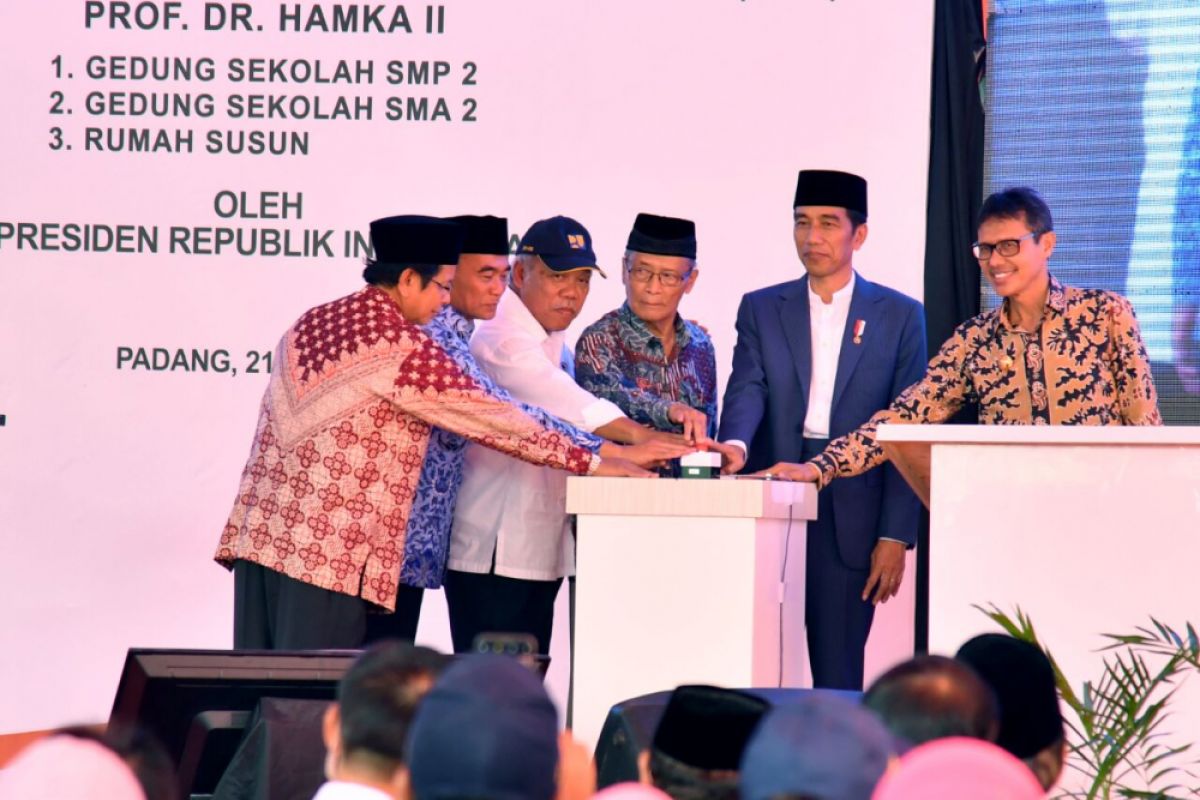 Presiden resmikan kawasan Pesantren Modern Hamka II