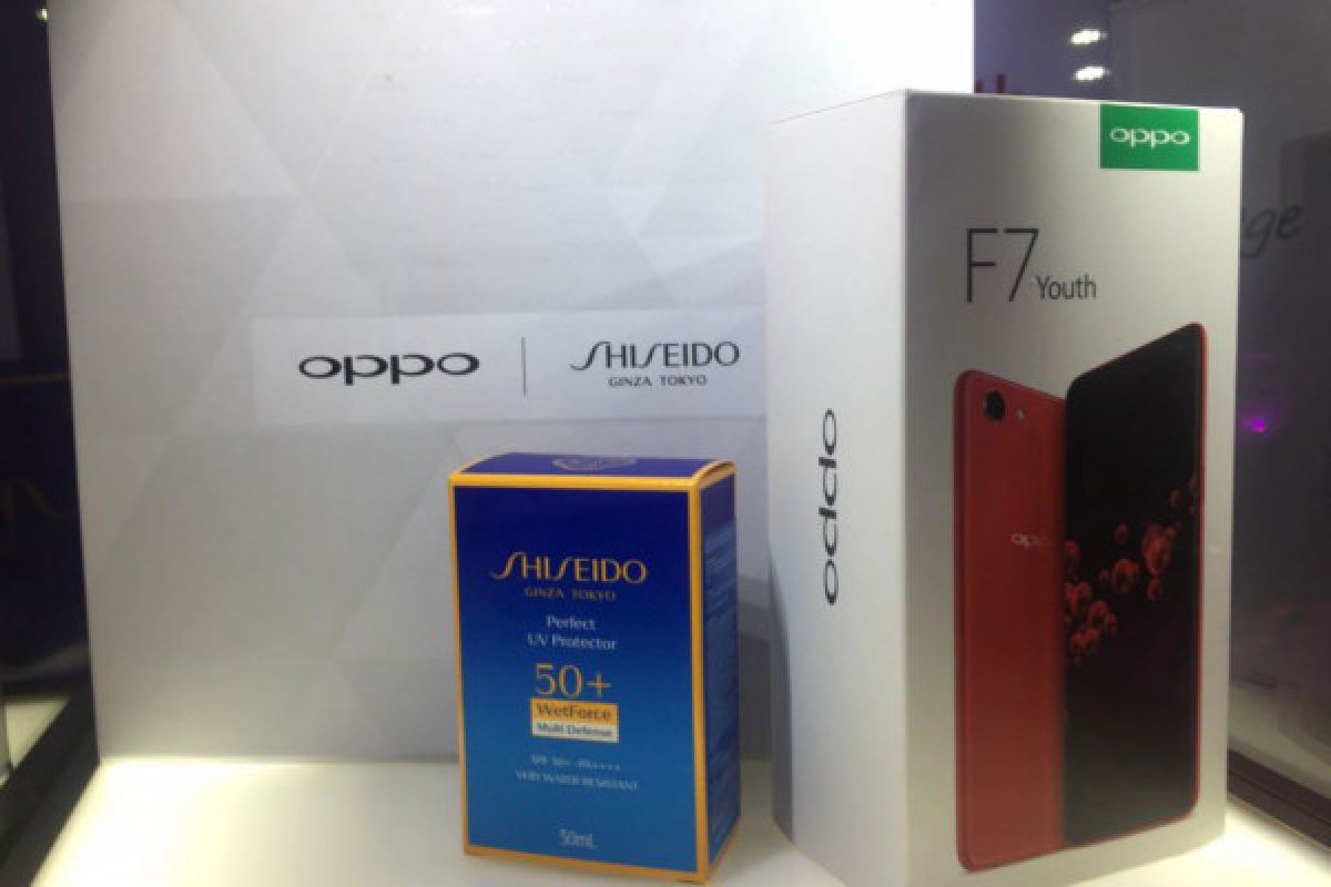 Oppo gandeng Shiseido hadirkan F7 Youth edisi khusus