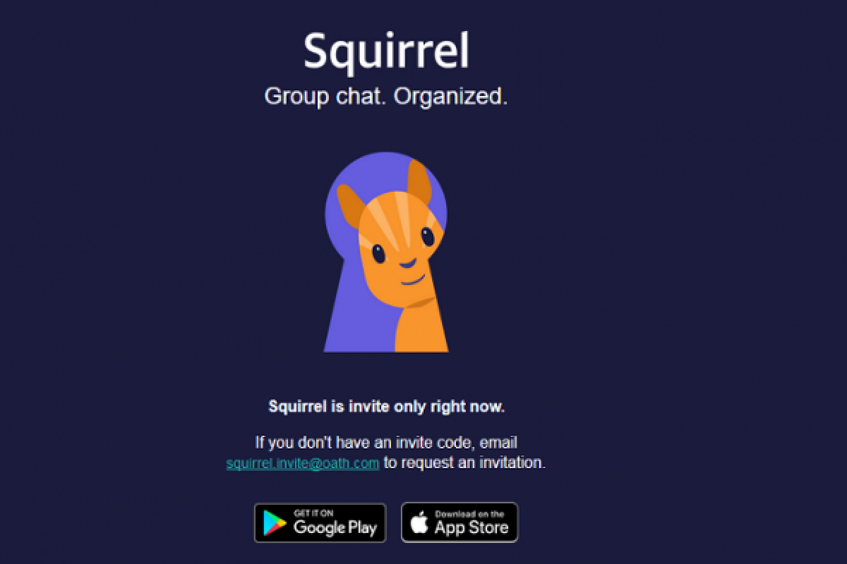 Yahoo luncurkan aplikasi perpesanan Squirrel